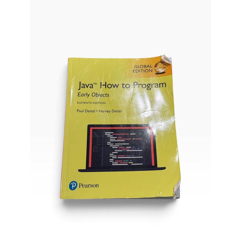 Java How to Program Early Objects, Global Edition Eleventh Edition Book - Picture 3 of 7